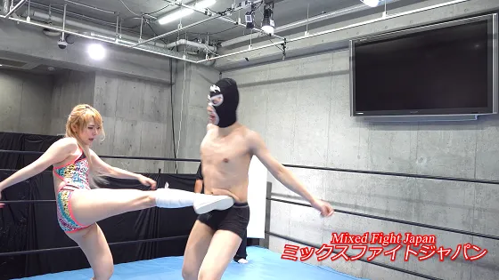 涼花くるみ女子プロレスの制裁5